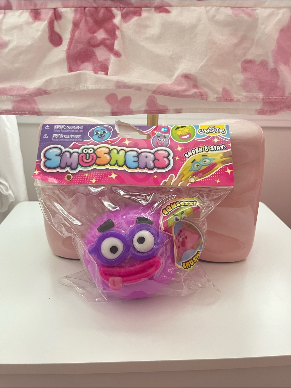 Smushers purple Squishy Face Toy – Fun Kids Stress Reliever